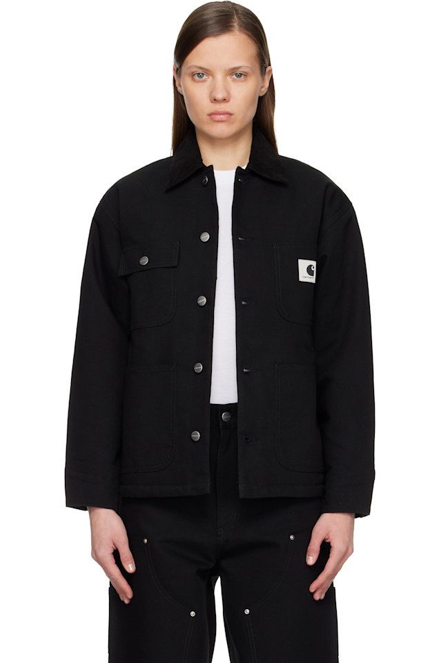 

Carhartt Work In Progress Черная куртка для работы в стиле Мичиган