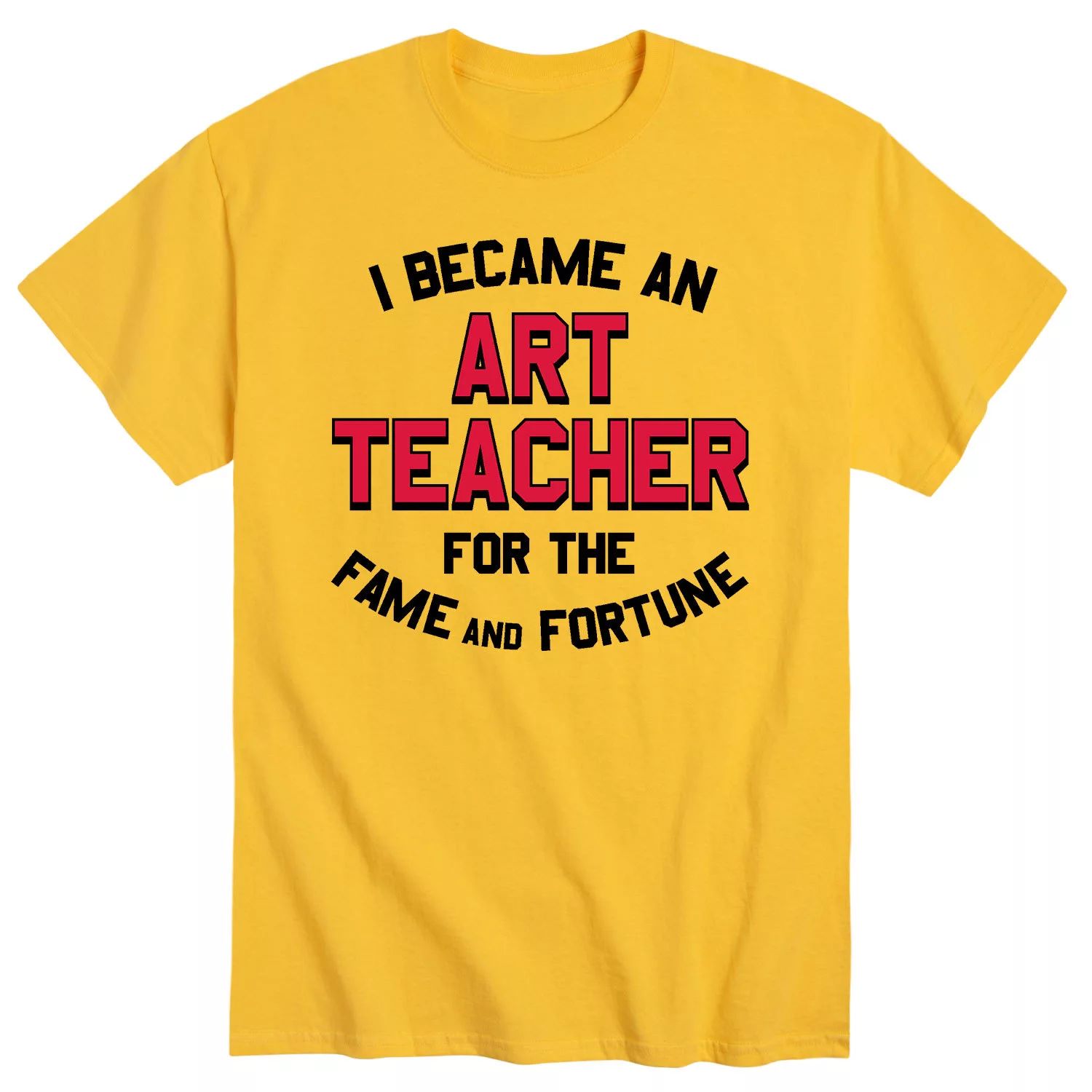 

Мужская футболка Art Teacher Fame Fortune Licensed Character