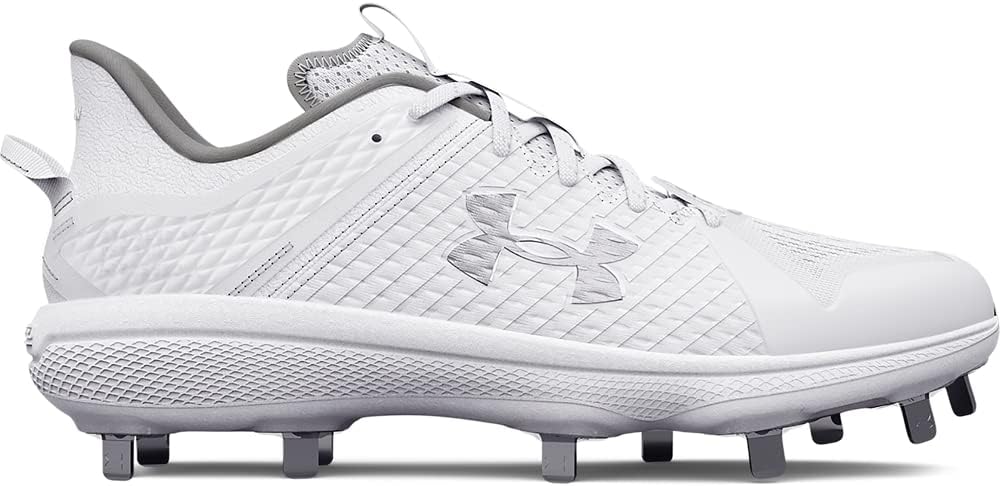 Бейсбольные бутсы Under Armour для мужчин Yard Low Mt, белый — фото 4