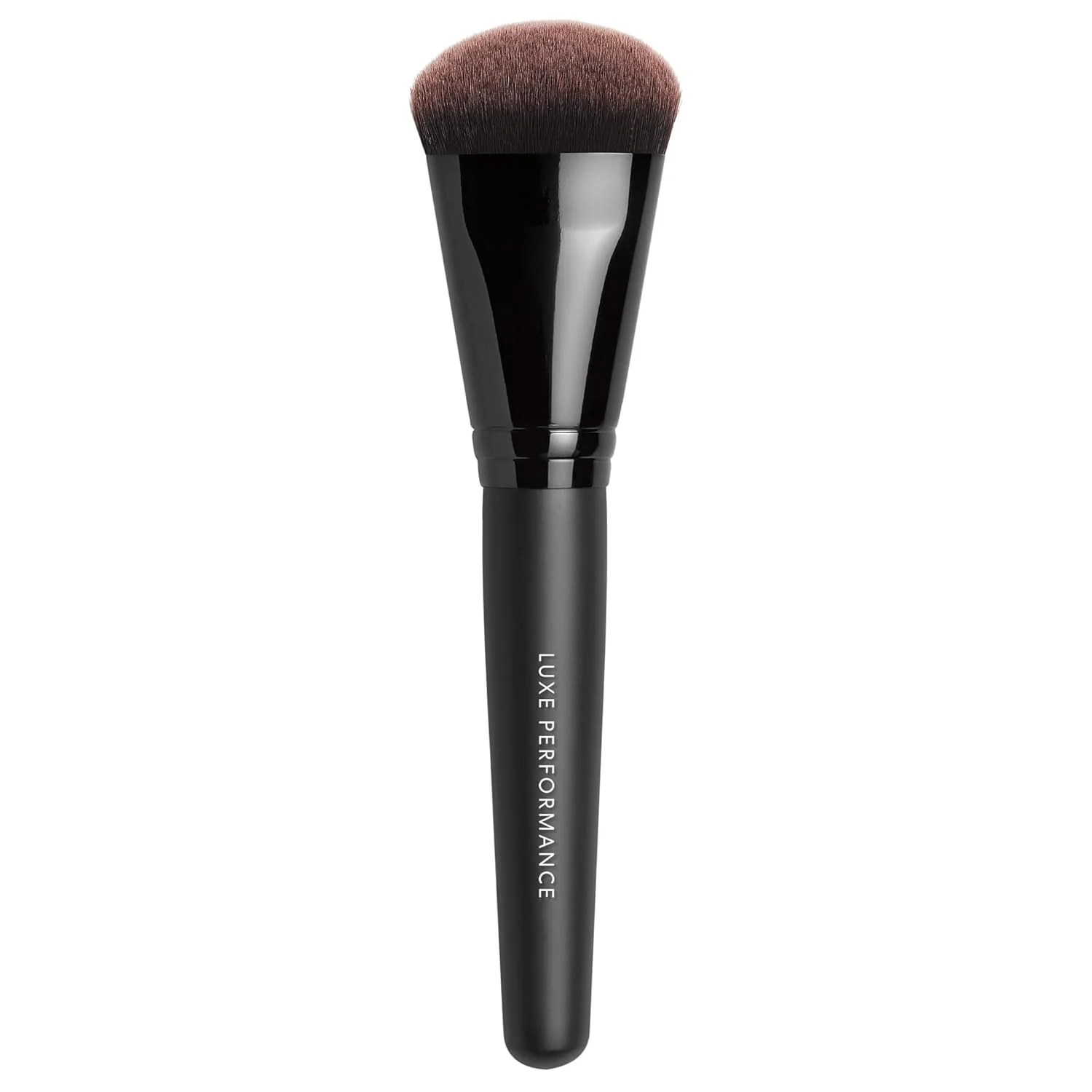 bareMinerals Luxe Performance Brush, Fair Ivory 02, 0.21 унции. 1 штука (1 шт.), Black
