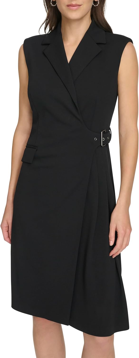 

Женское платье без рукавов Calvin Klein Aline, Black