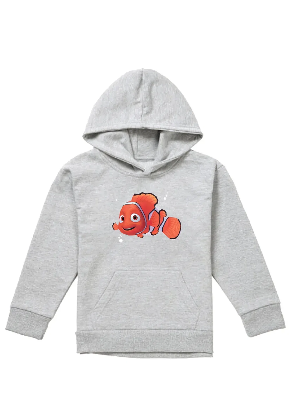 Детский худи Finding Nemo Nemo Ocean, Disney, серый
