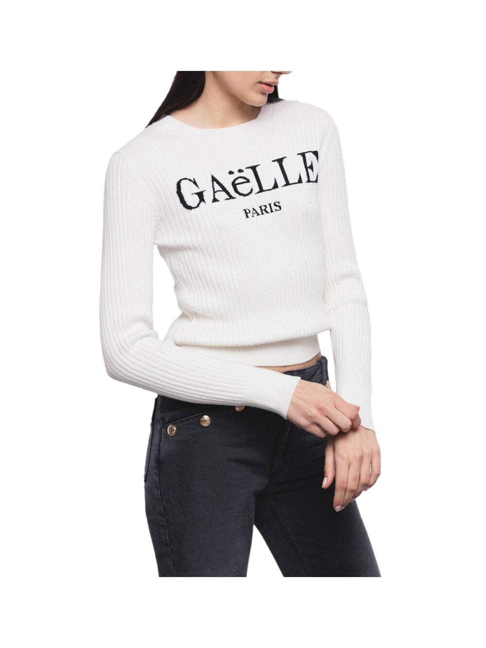 

Белая женская рубашка Gaelle Paris