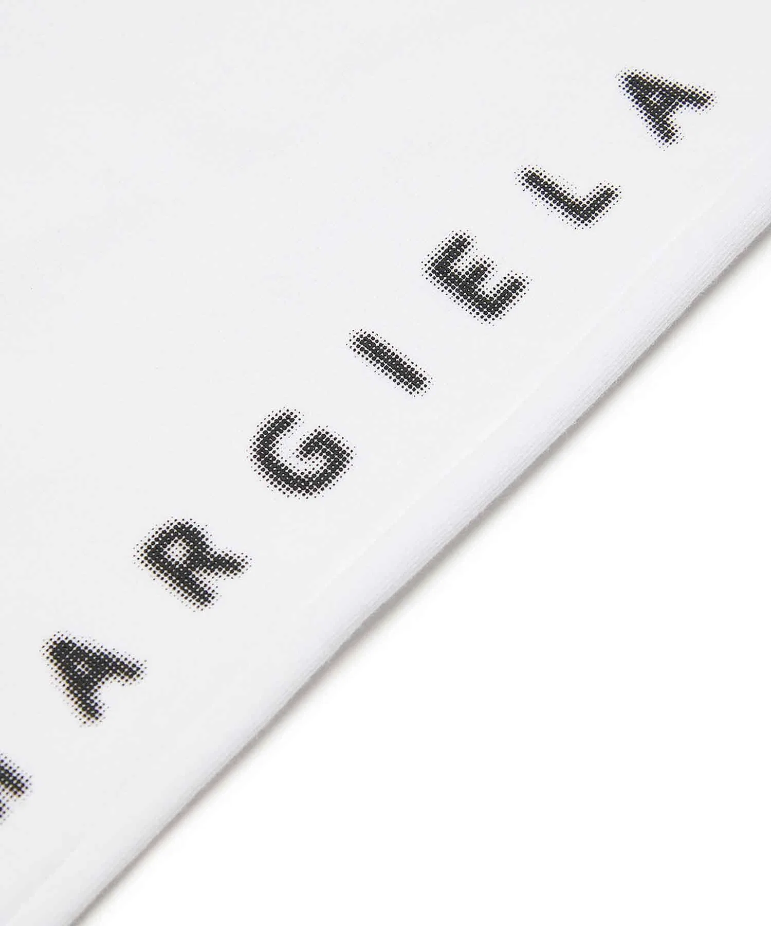 Детские хлопковые брюки с логотипом MM6 Maison Margiela белые — фото 3