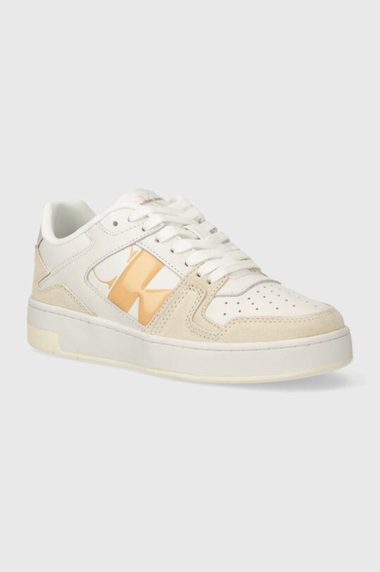 

Кроссовки BASKET CUPSOLE LOW MIX NBS DC Calvin Klein Jeans, бежевый