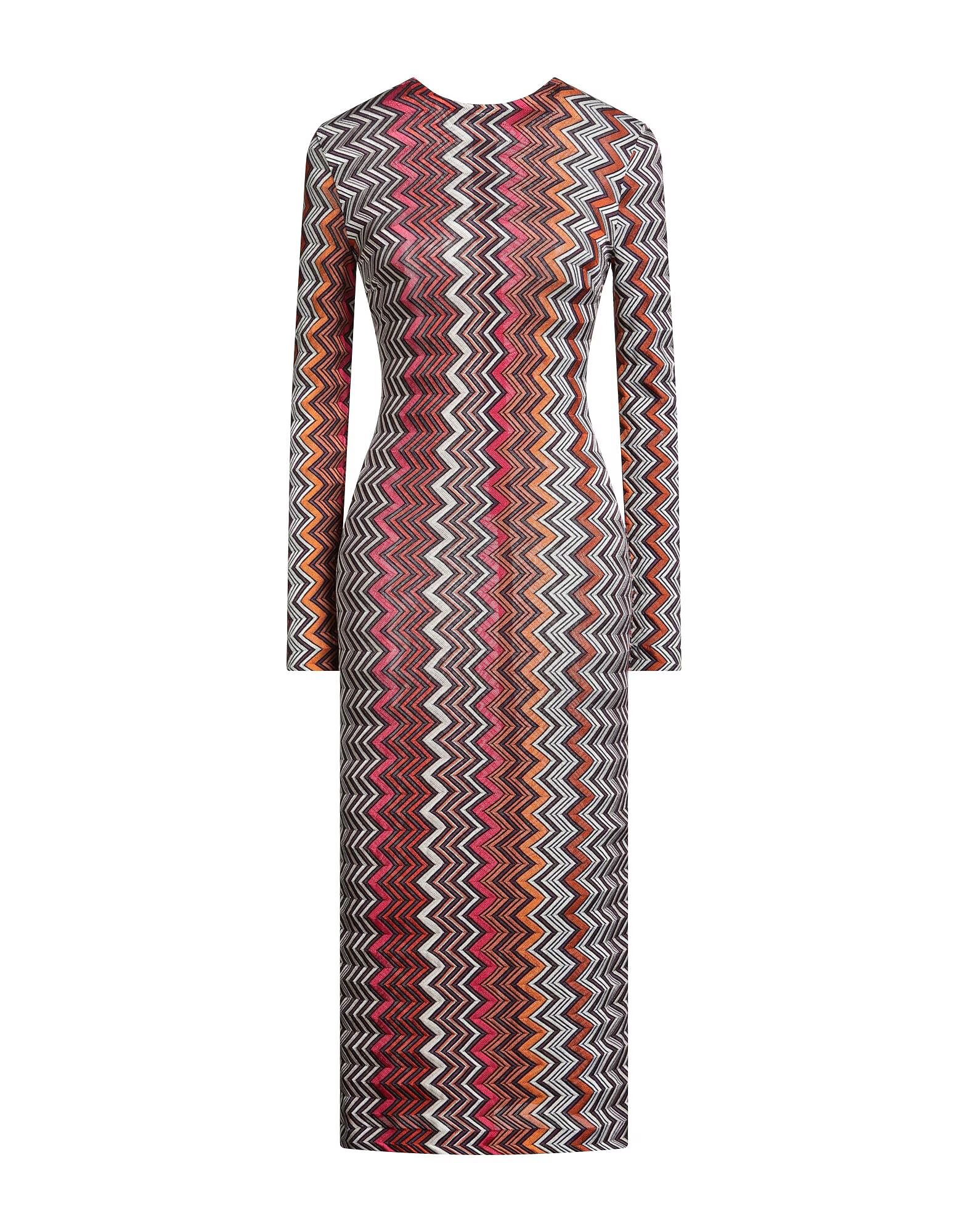 

Платье миди Missoni, фуксия