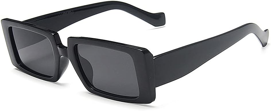 

Солнцезащитные очки Dollger прямоугольной формы для женщин, аксессуары в стиле 70-х, квадратная оправа с толстой рамой, ретро-очки с защитой от УФ-излучения, Dark Black