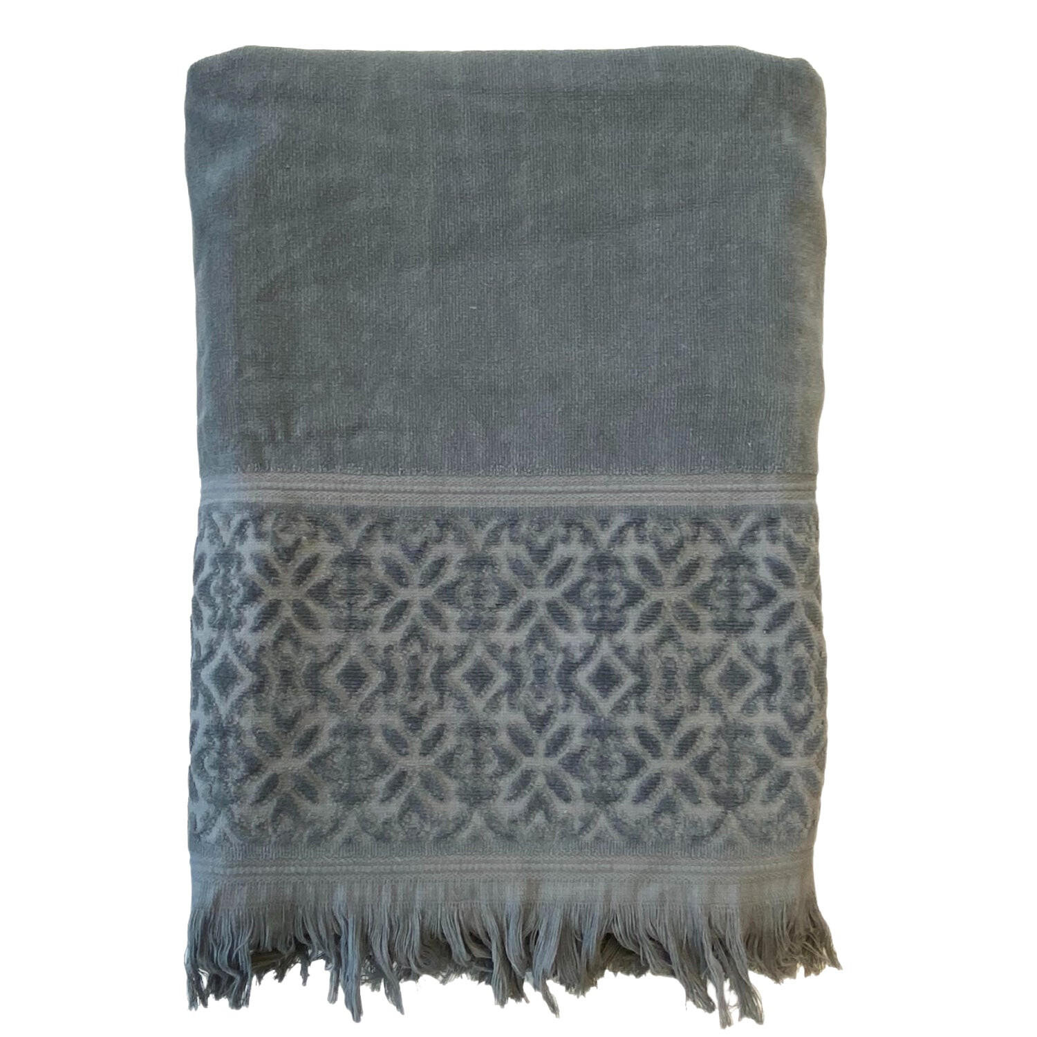 

Банное полотенце velour uni romance grey Le Comptoir De La Plage, серый