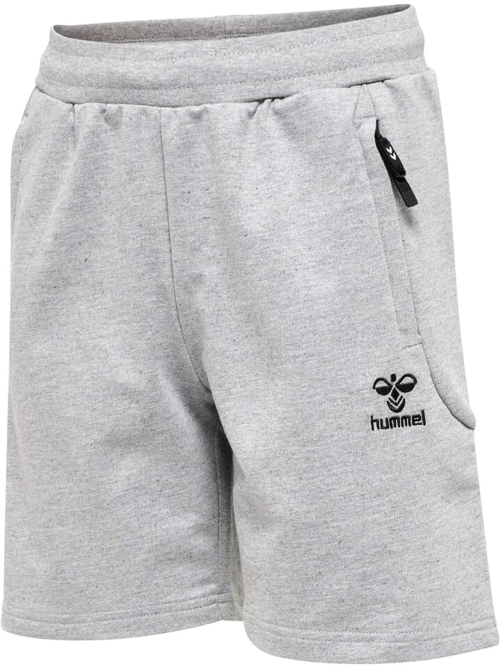 Спортивные штаны Hummel Verstellbare Taille Shorts Hmlmove Multisport Kinder, цвет GREY MELANGE — фото 4