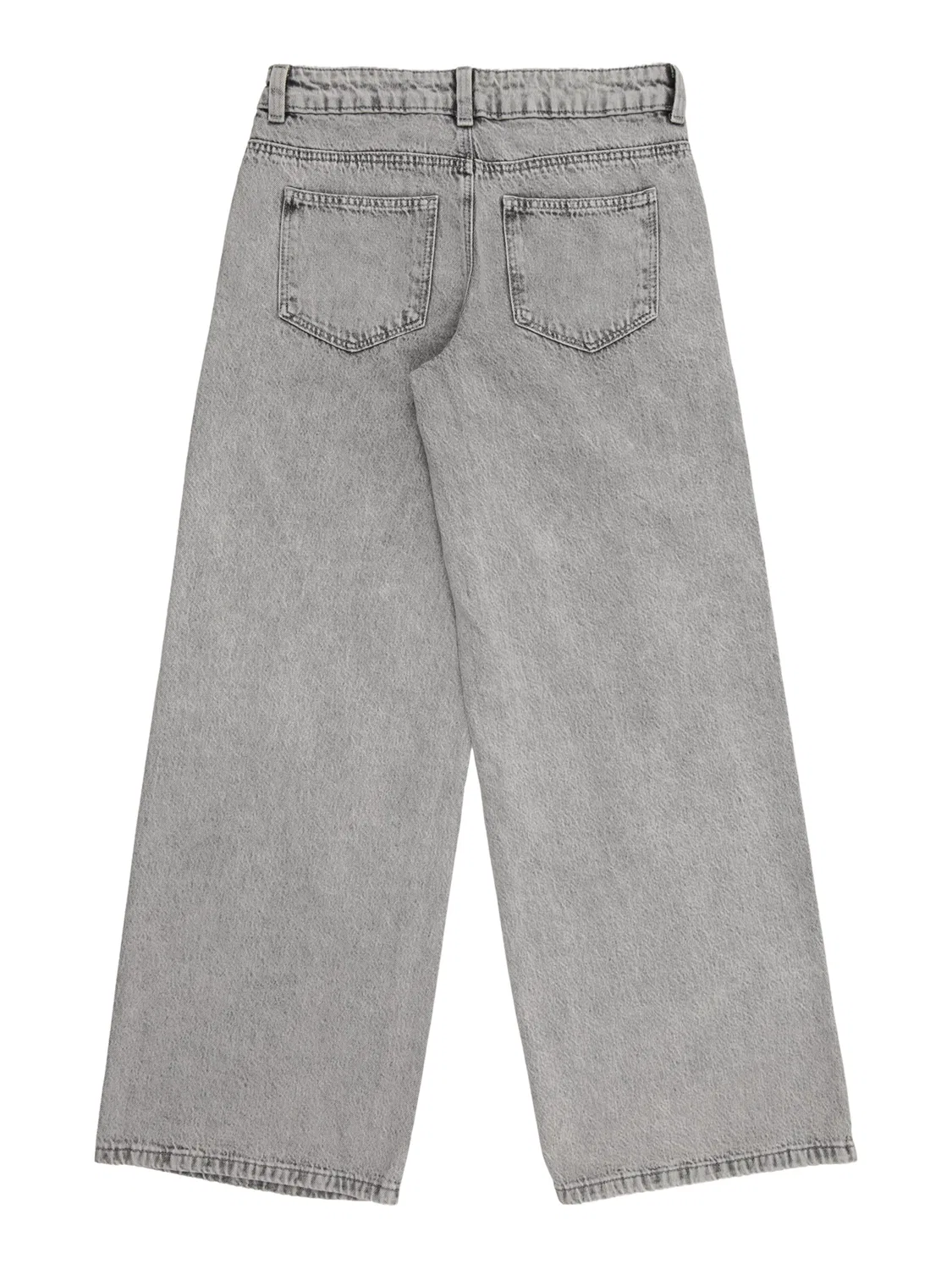 Джинсы LMTD Wide leg Jeans NLFBIRM серого цвета — фото 2