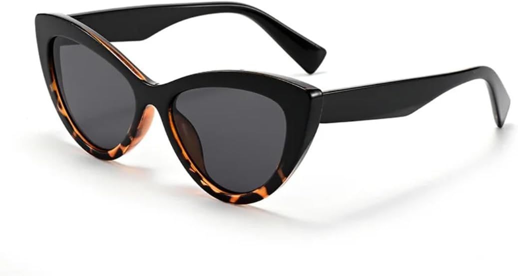 

Солнцезащитные очки с защитой от УФ-излучения UV400 | Двухцветные линзы "кошачий глаз" | Яркие цветные линзы для занятий спортом на открытом воздухе и путешествий DSVIGF, C7 Black Leopard