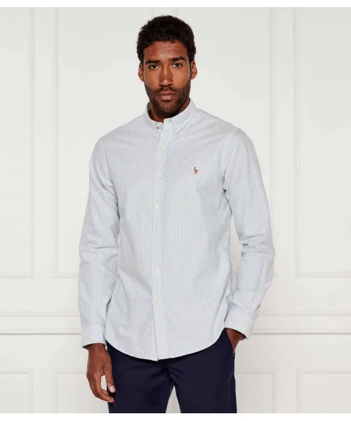 

Рубашка Slim fit Polo Ralph Lauren, синий