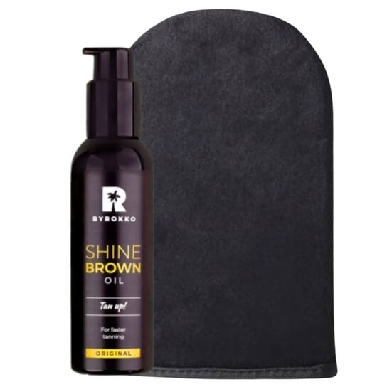 

Масло для загара + перчатка Byrokko Shine Brown Oil