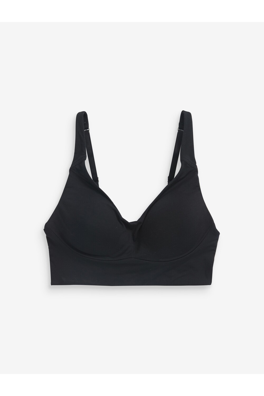 Удлиненный бюстгальтер Forever Comfort без косточек Next, черный — фото 4