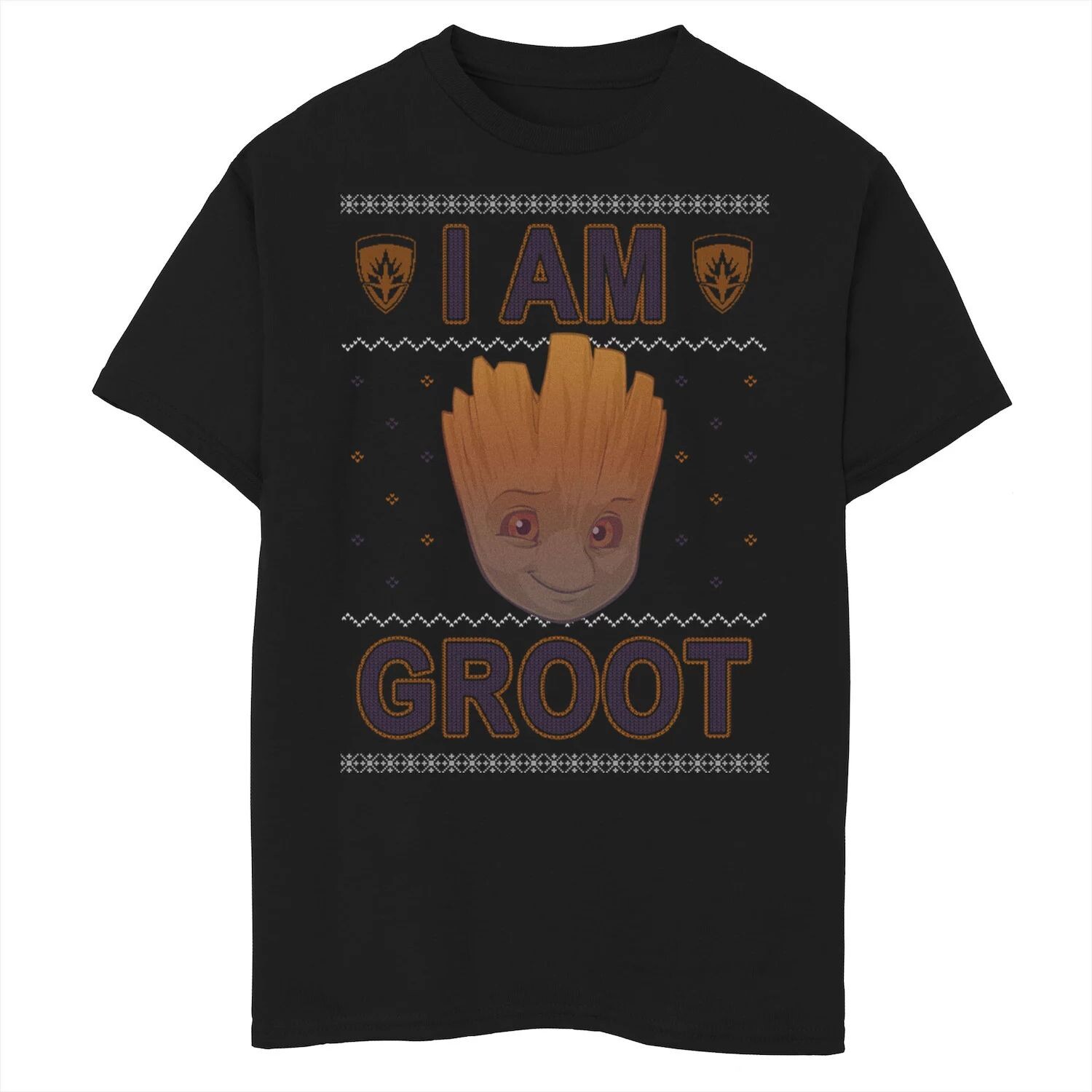 

Свитер с рисунком «Marvel Christmas I Am Groot Ugly» для мальчиков 8–20 лет Marvel