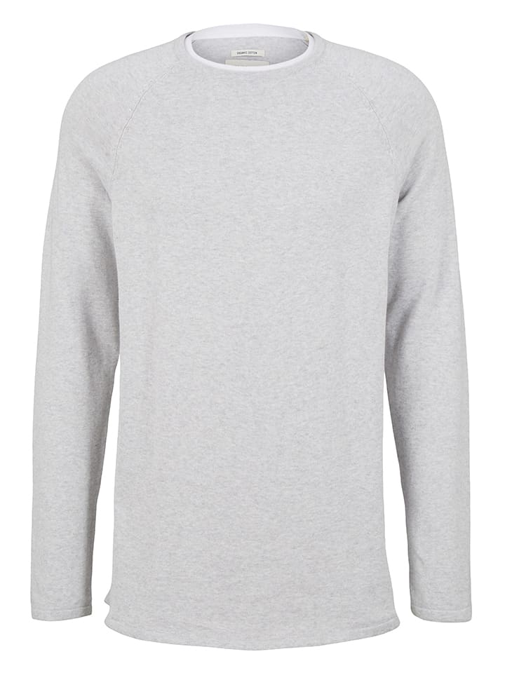 

TOM TAILOR Denim Свитер серого цвета