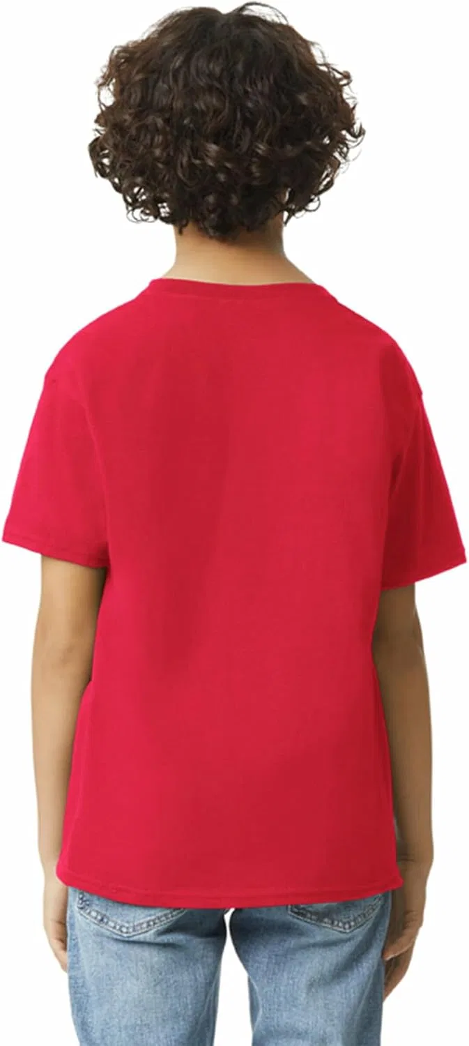 Футболка Gildan Ultra Cotton, 2 шт., красный — фото 4