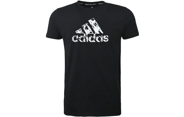 

Футболка мужская черная Adidas, черный