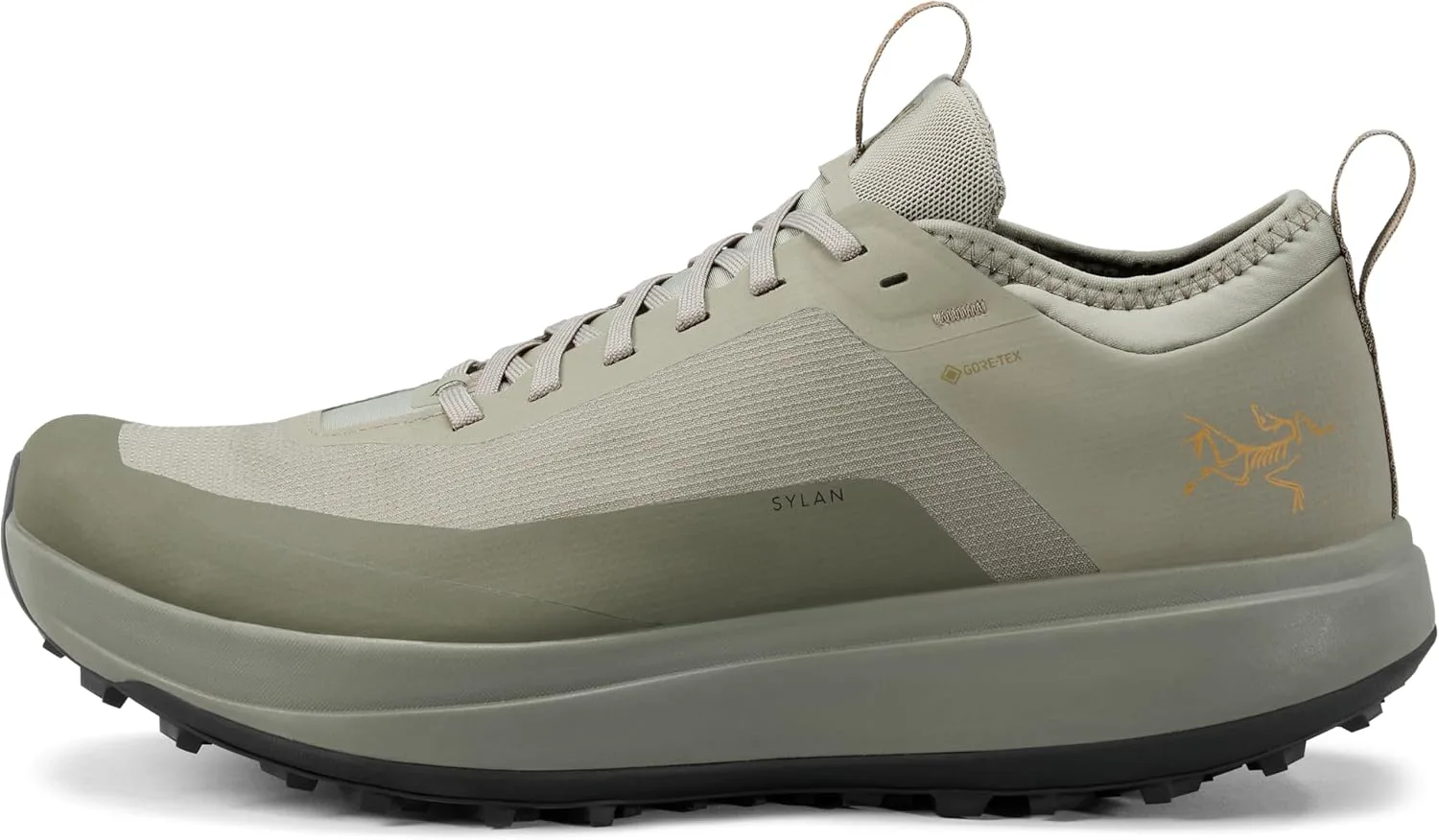 

Мужские беговые кроссовки Arc'teryx Sylan GTX | Водонепроницаемые и дышащие трейловые кроссовки Gore-Tex с рокер-подошвой для скорости