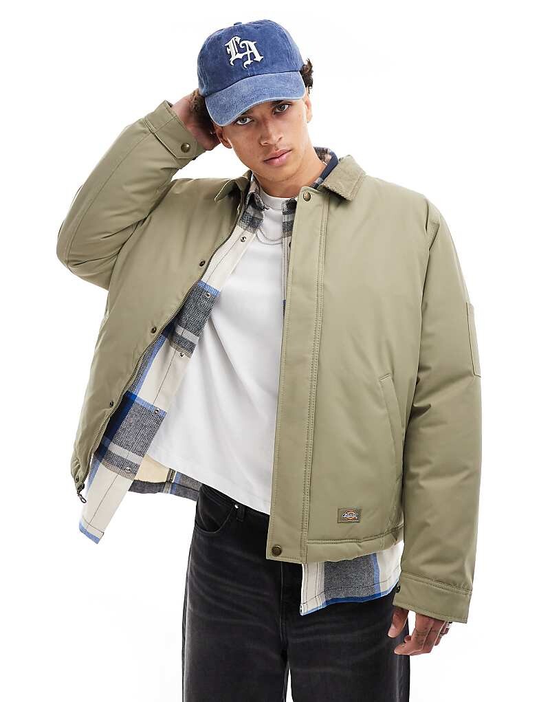 

Зеленая зимняя куртка цвета хаки Dickies Eisenhower