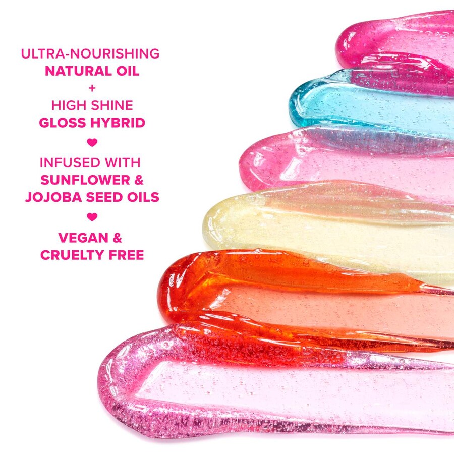 Нелипкий блеск для губ Kissing Jelly Too Faced, 0.15 oz, Pina Colada — фото 4