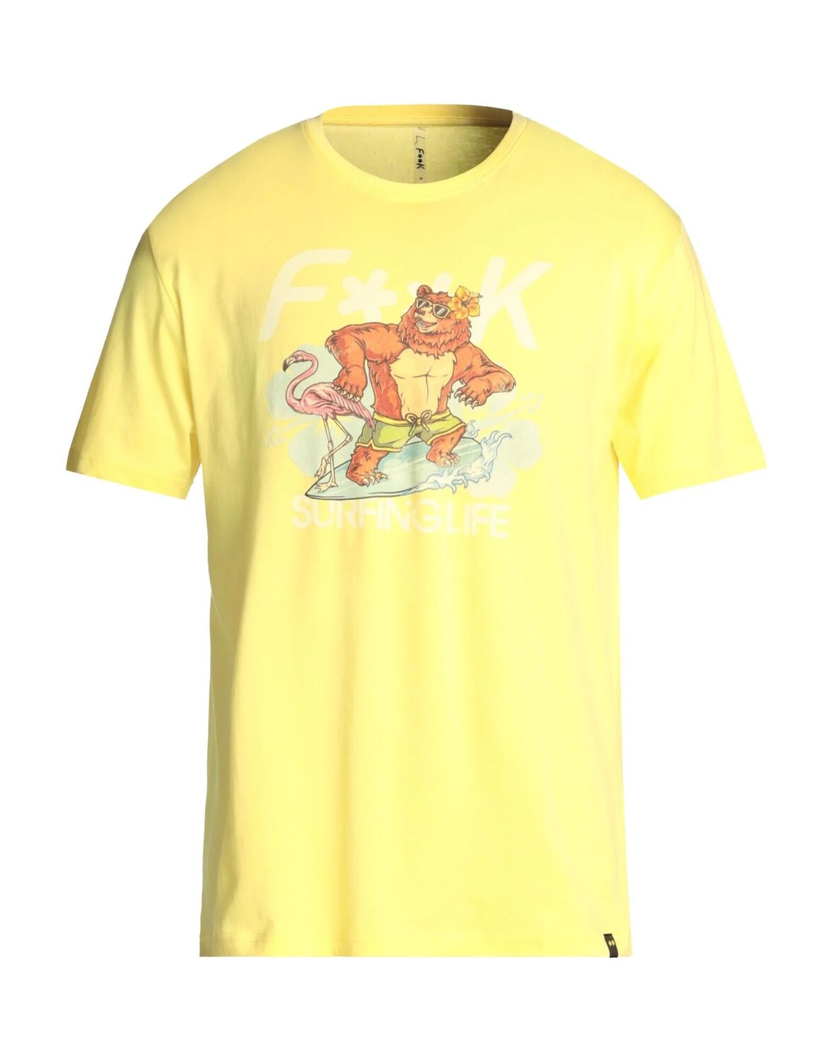 

Футболка F**K Project, желтый