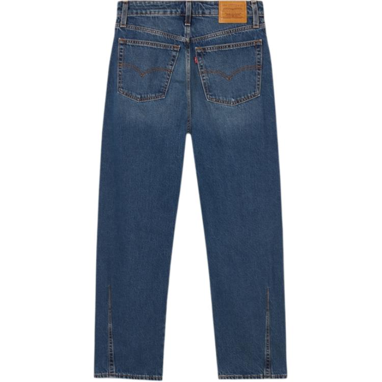 Джинсы levi's с логотипом на латче и расклешенными штанинами Levis, синий — фото 2