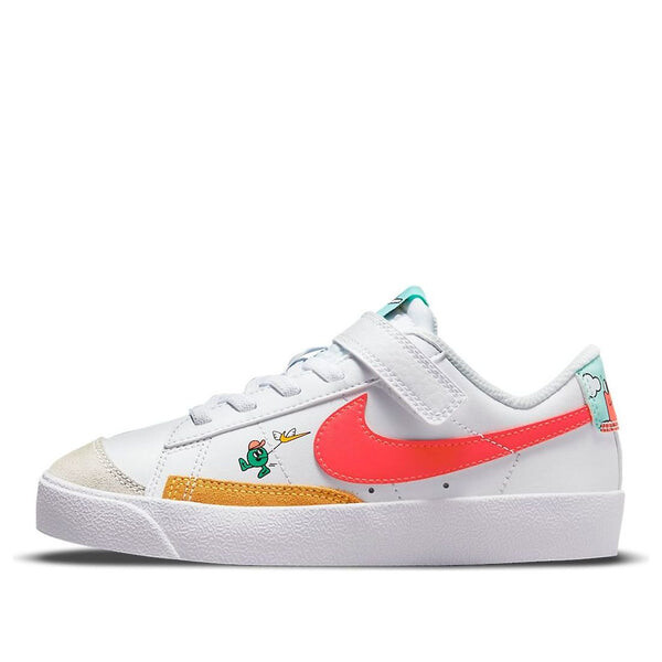 

Кроссовки blazer low '77 'creative adventures' Nike, белый