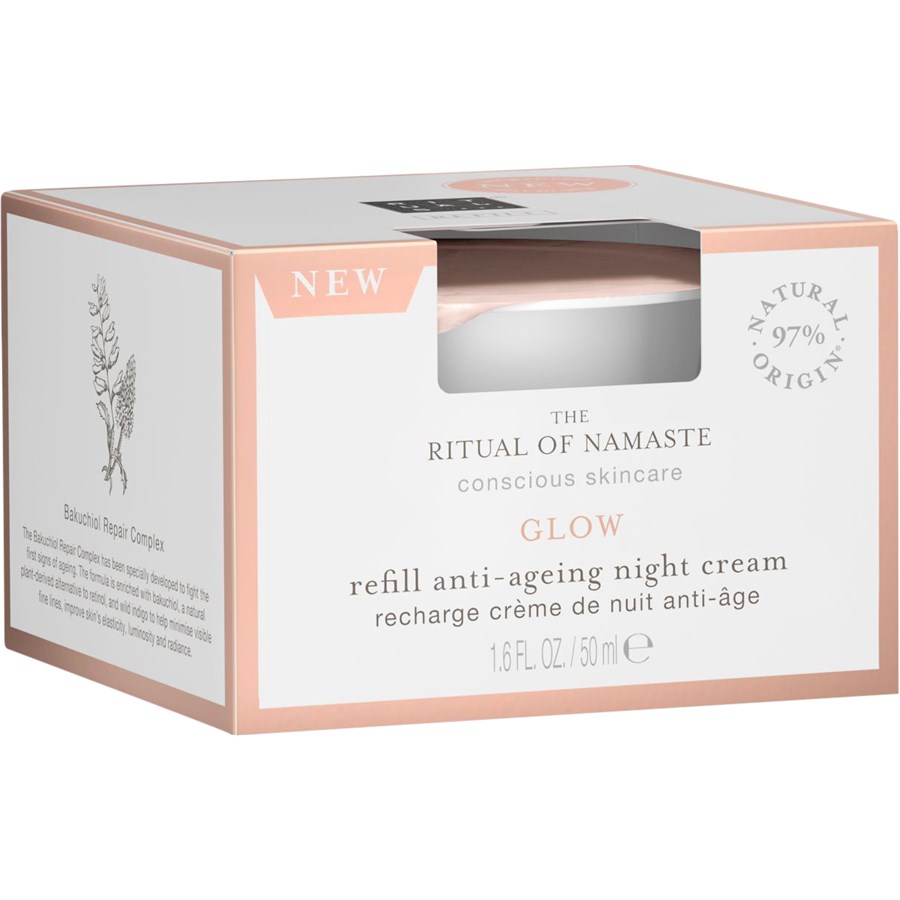 

Крем для лица RITUALS Glow Anti-Ageing Night Cream, Refill / 50 ml