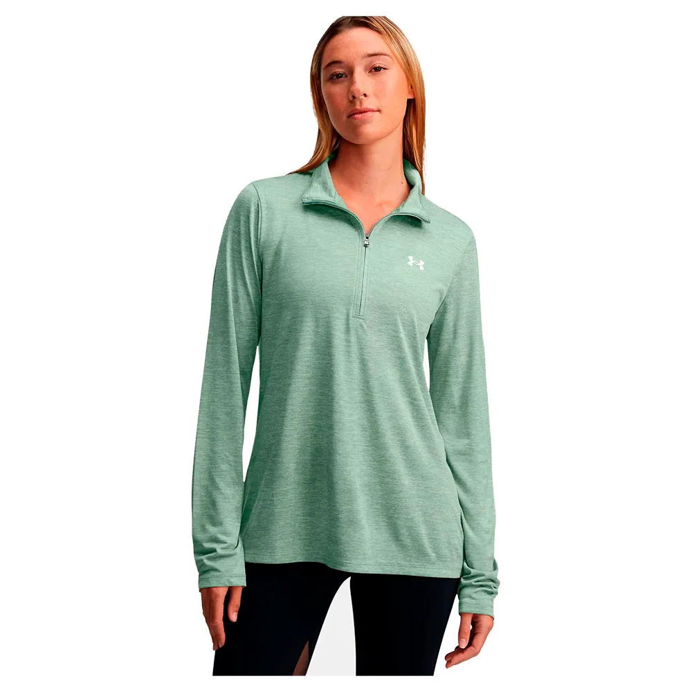 

Толстовка спортивная Under Armour Tech Twist half zip, зеленый