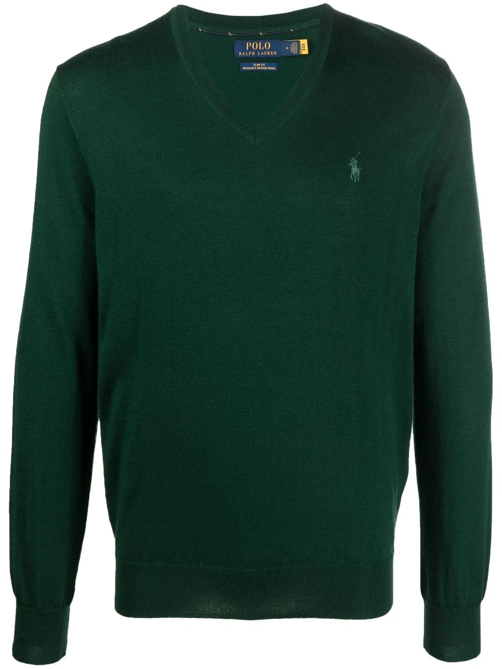 

Джемпер Polo Pony с V-образным вырезом POLO RALPH LAUREN, зеленый