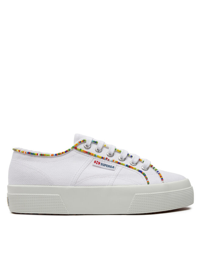 

Тканевые Кроссовки Superga Multicolor Beads 2740 S4131FW, белый