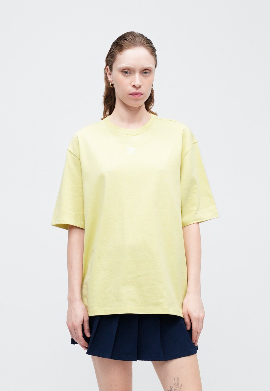 Футболка Adidas Originals TEE, Powder Yellow/Yellow — фото 4