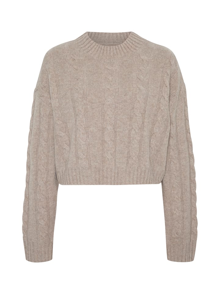 

Style Republic Свободная короткая водолазка из смеси кашемира и шерсти верблюжьего меланжа