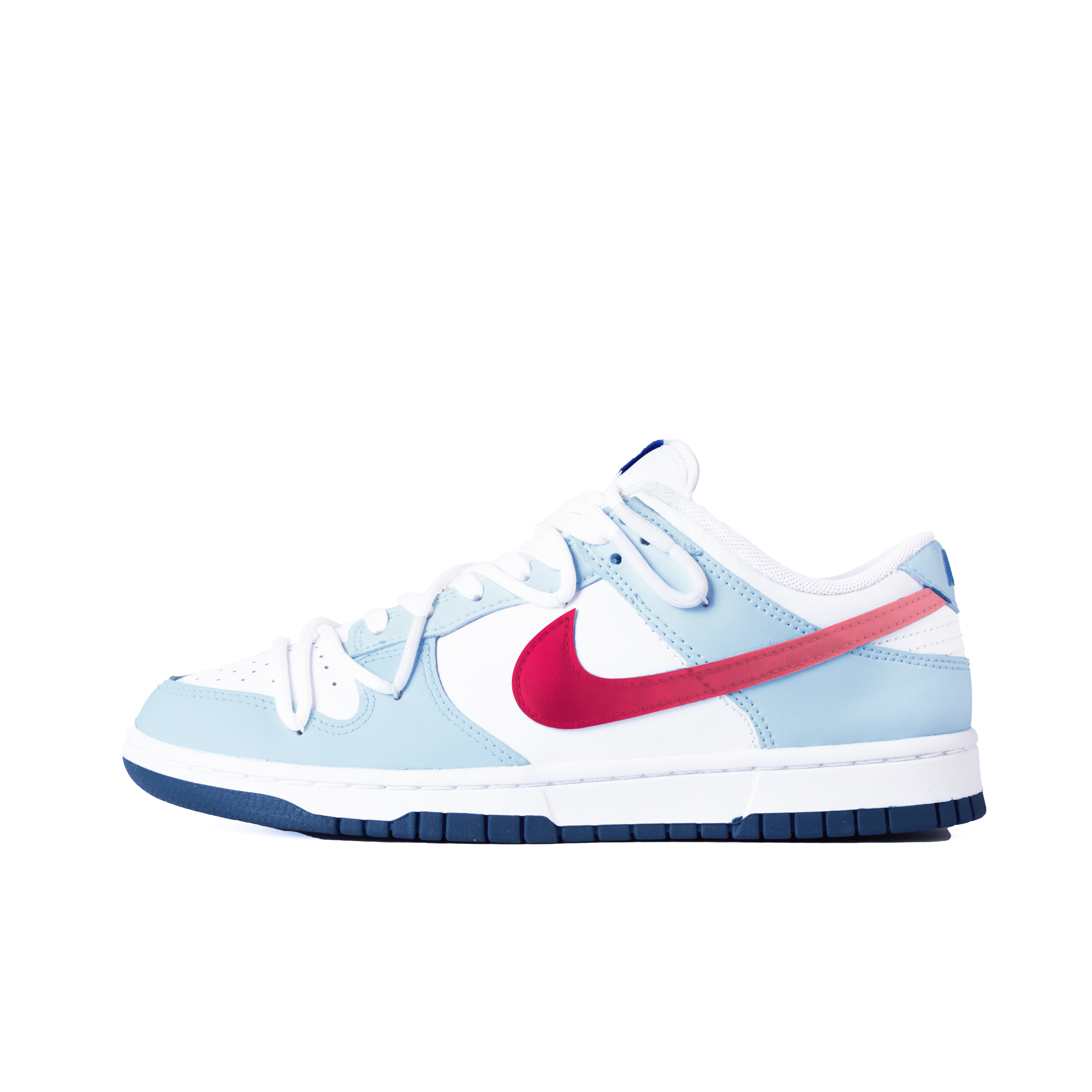 

Nike Кроссовки для скейтбординга Dunk Anti-Slip, износостойкие, низкие, мужские, сине-красные
