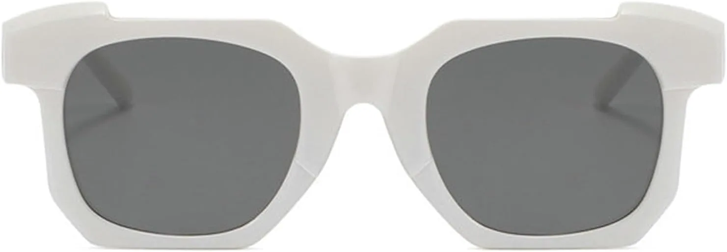 

Willochra Fashion Дизайнерские солнцезащитные очки-пилот Polygon для женщин и мужчин, в стиле ретро 70-х, квадратная оправа, панк, солнцезащитные очки, C7