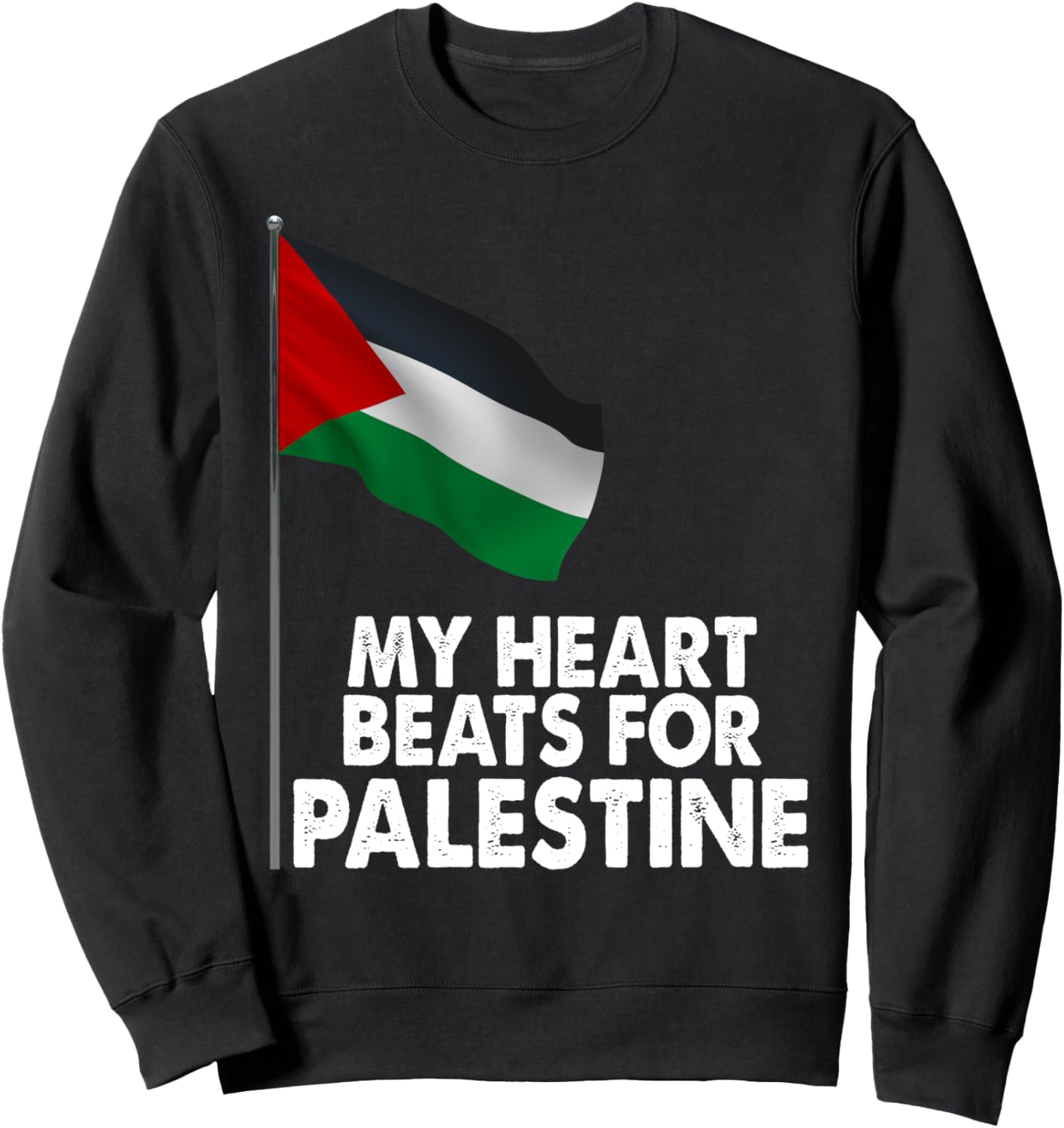 

Толстовка Мое сердце бьется за Палестину, черная Palestinian Gift Palestine Flag, Черный, Толстовка Мое сердце бьется за Палестину, черная Palestinian Gift Palestine Flag