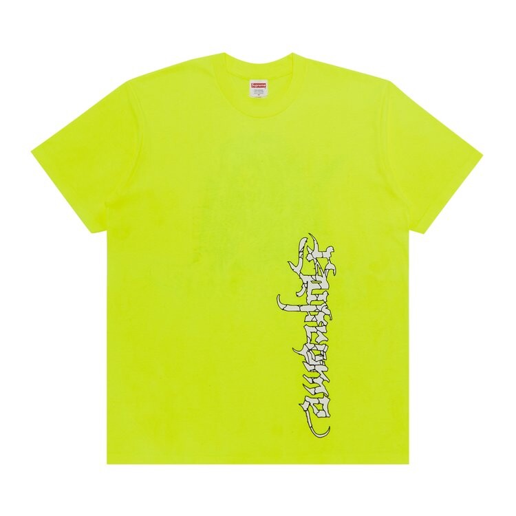 

Футболка Supreme Satan Tee, цвет Fluorescent Yellow