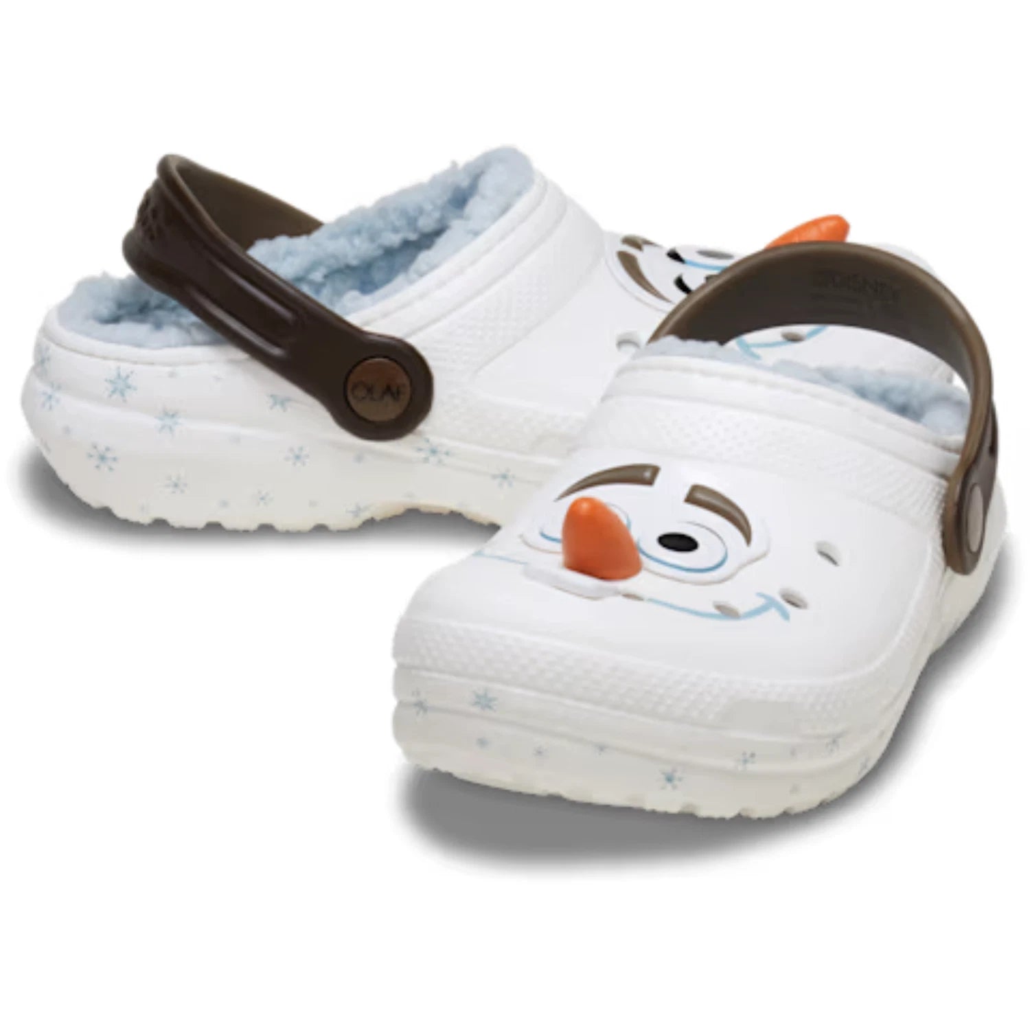 

Детские сабо Crocs Frozen Olaf Classics 210236-90H, белые, на подкладке, NIN269, белый