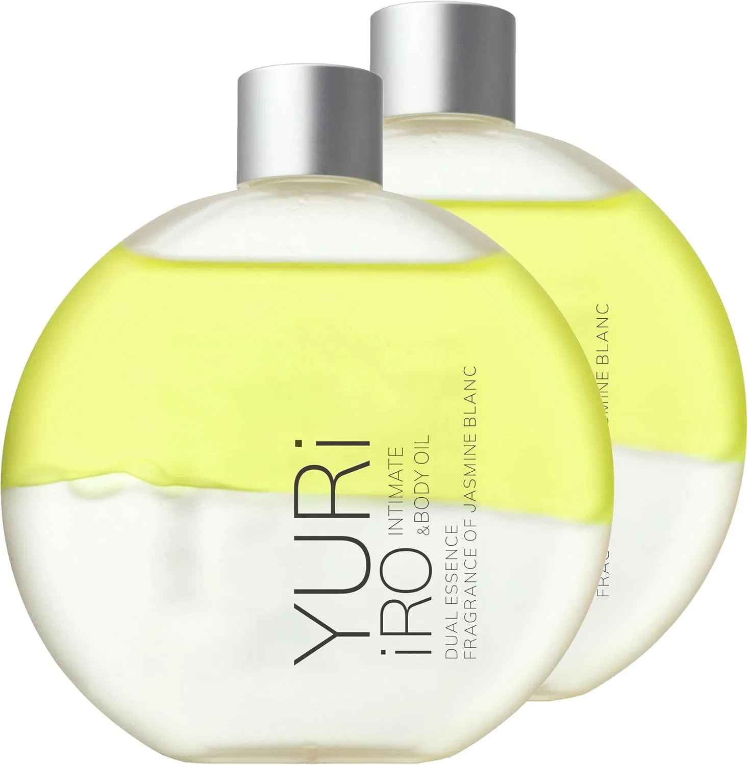 Масло для тела YURiiRO Intimate & Body Oil, Delicate Zone Care, 2 флакона по 100 мл, аромат Жасмин Блан