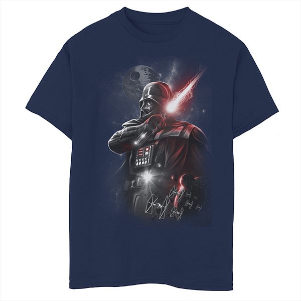 

Футболка с принтом Darth Vader для мальчиков 6-20 Star Wars, Navy