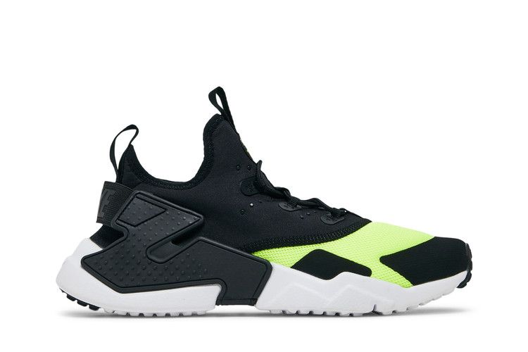 Кроссовки Nike Huarache Drift GS 'Black Volt', черный — фото 2