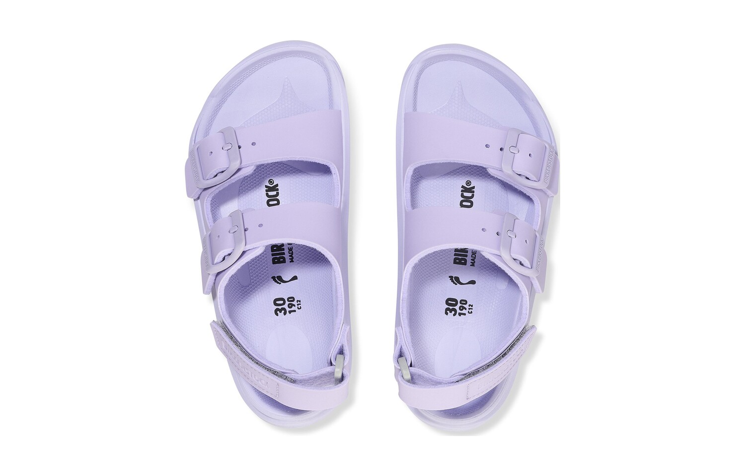 Сандалии Mogami на толстой подошве Birkenstock, фиолетовый — фото 4