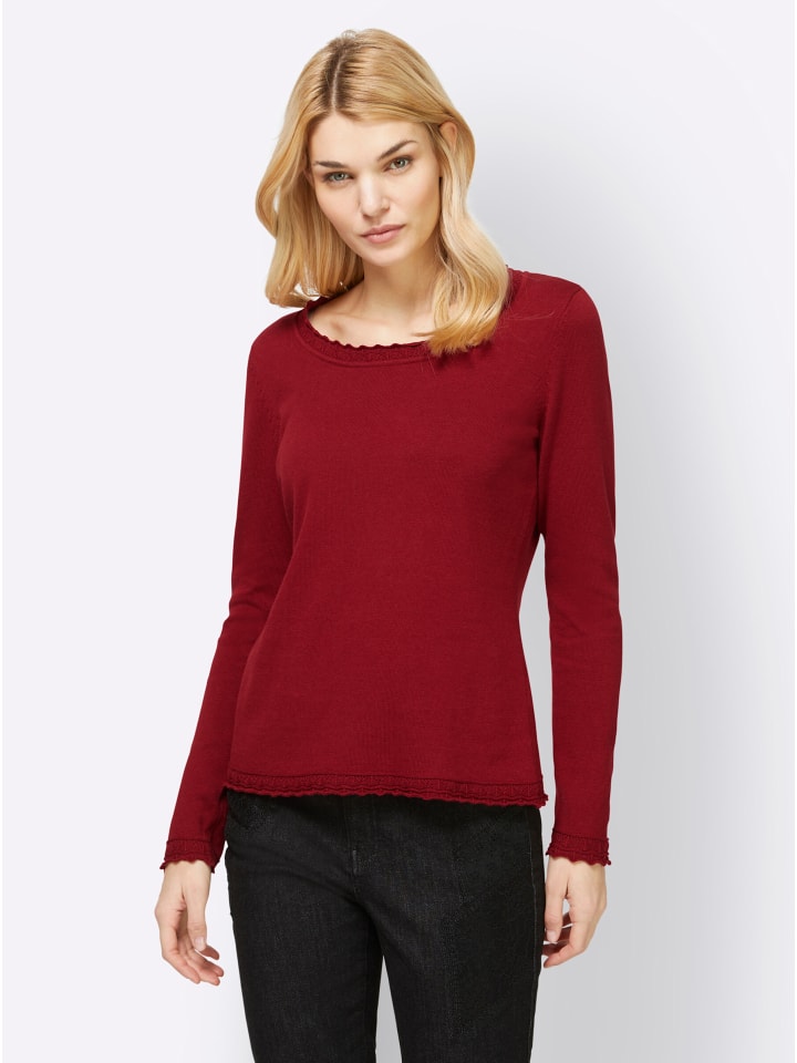 

Свитер Heine, темно-красный