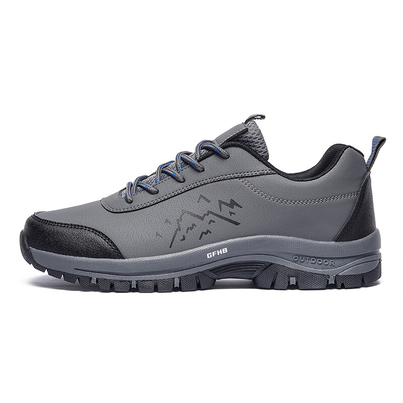 

Кроссовки мужские треккинговые Hiking / Trekking Shoes Men Low-Top Kung Fu Partners, черный