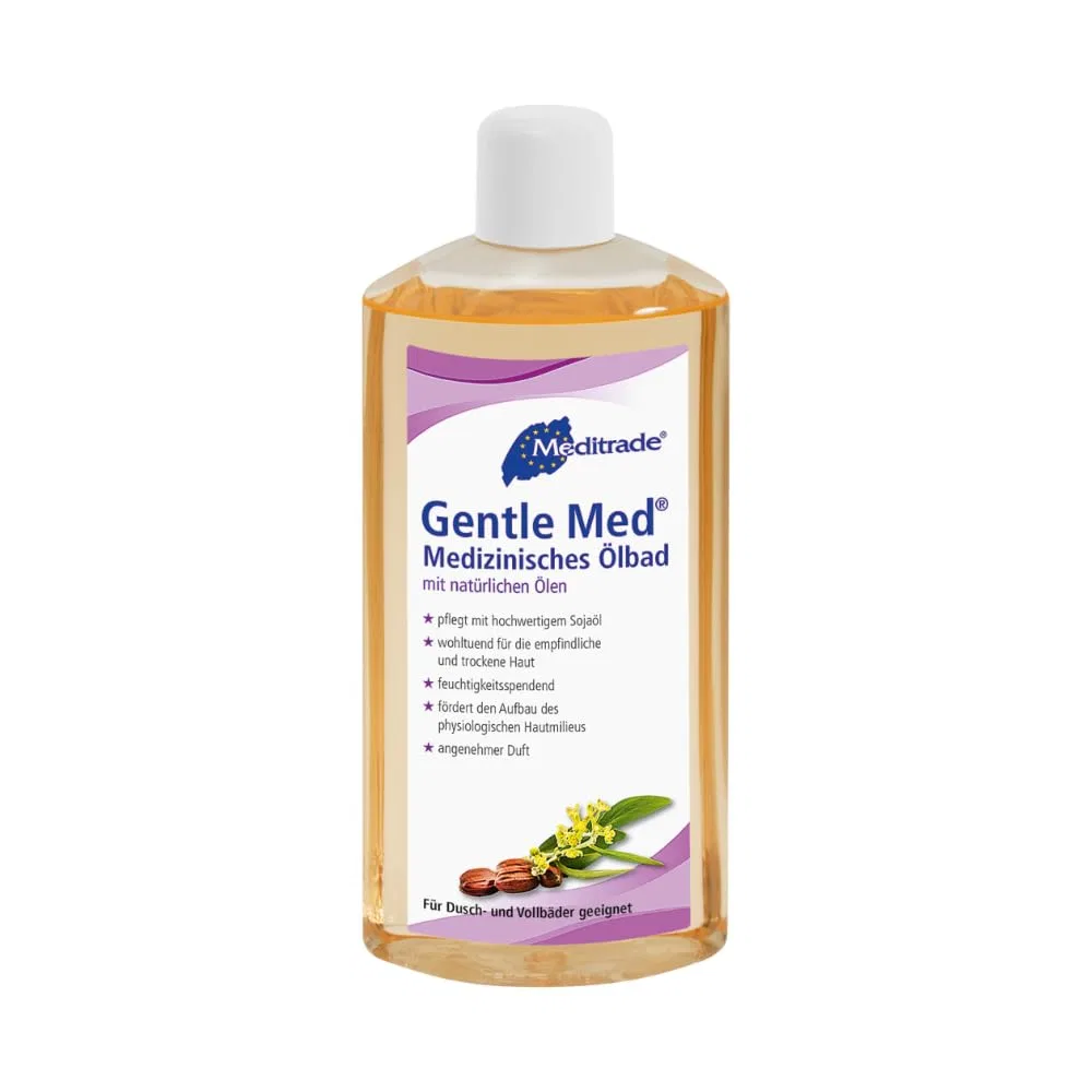Медицинское масляное средство для ванны Meditrade Gentle Med, 6 x 500 мл Meditrade