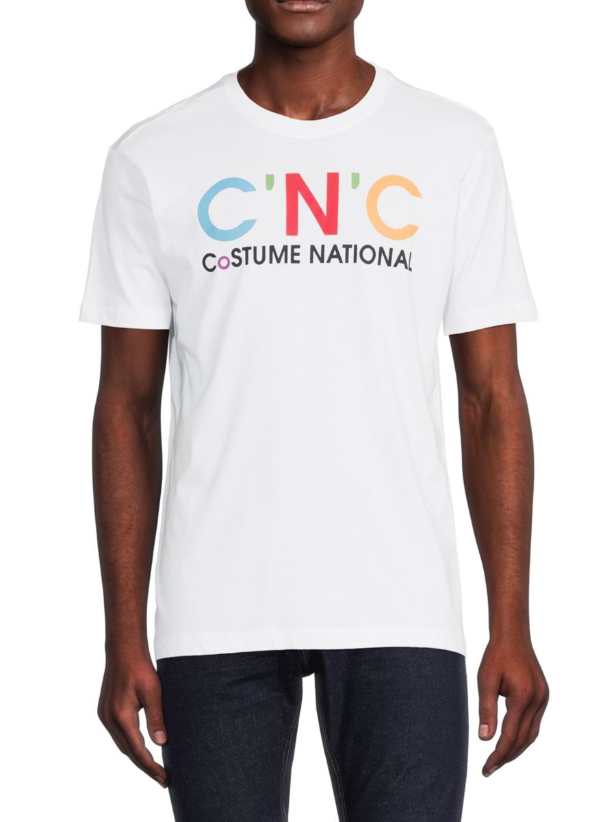

Футболка с логотипом C'N'C COSTUME NATIONAL, белый
