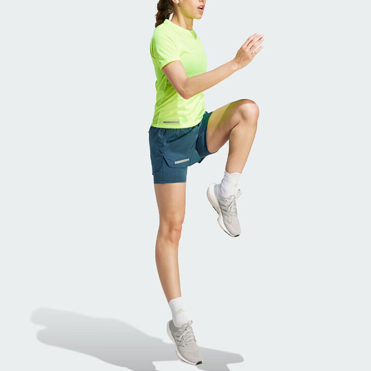 Футболка Ultimate женская, ярко-желтая лимонная Adidas — фото 4