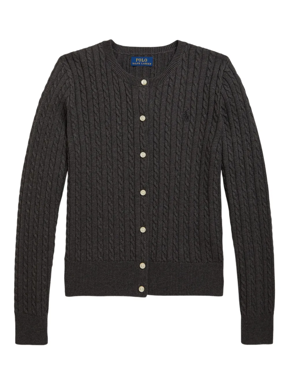 

Кардиган фактурной вязки POLO RALPH LAUREN KIDS, серый