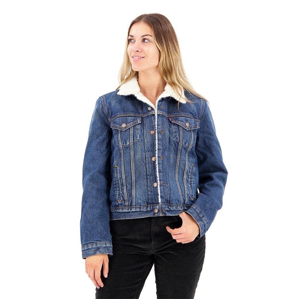 

Куртка Levi's Original Sherpa, синий